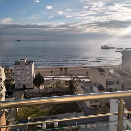 Seaview In Beach, Albania -elavator, Air-condition, Internet Provided Δυρράχιο