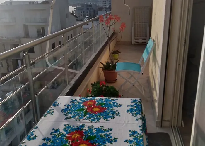 Seaview In Beach, Albania -elavator, Air-condition, Internet Provided Apartamento *
