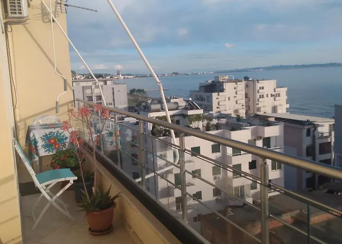 Seaview In Beach, Albania -elavator, Air-condition, Internet Provided * Durrës